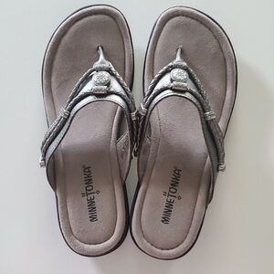 Sandles.  Minnetonka brand.